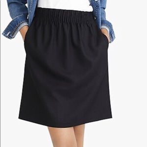 Jcrew Wool Blend Sidewalk Skirt